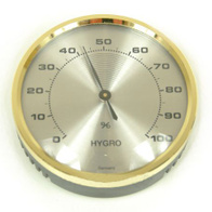 Higrometr analogowy do pomiaru wilgoci - średnica 70 mm