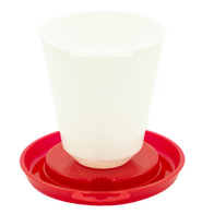 Poidło startowe odwracalne dla piskląt dla piskląt 0,75l