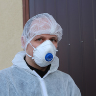 Jednorazowy czepek ochronny CLIP - paczka 100 szt.