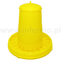 Karmnik zasypowy COMPACT dla drobiu zasobnik 15 kg