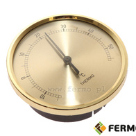 Termometr okrągły wskazówkowy do inkubatorów i odchowalników - tarcza 70 mm