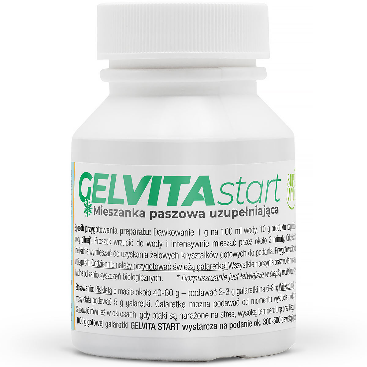 GELVITA FARM 10 g witaminy dla piskląt galaretka z probiotykiem i elektrolitami 
