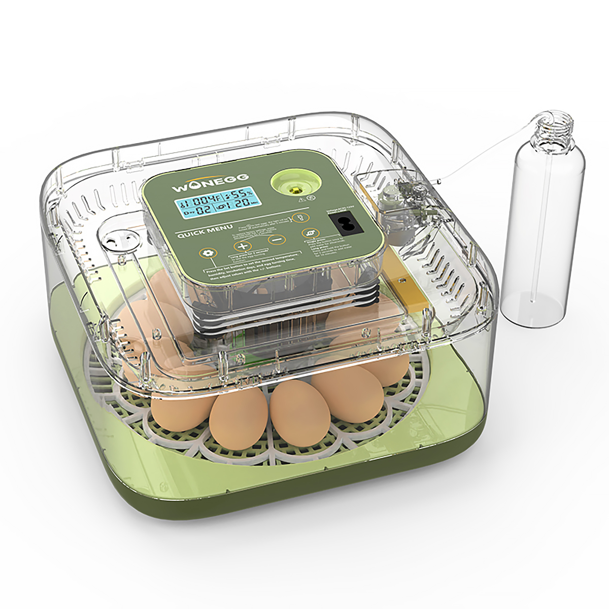 Inkubator automatyczny do jaj z pompą wilgotności OVOstart 12