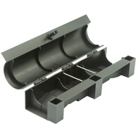 Karmnik deratyzacyjny stacja tunel na szczury i myszy plastikowy z kluczem