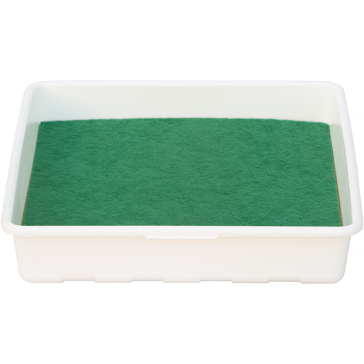 Mata do dezynfekcji obuwia w kuwecie do kurnika