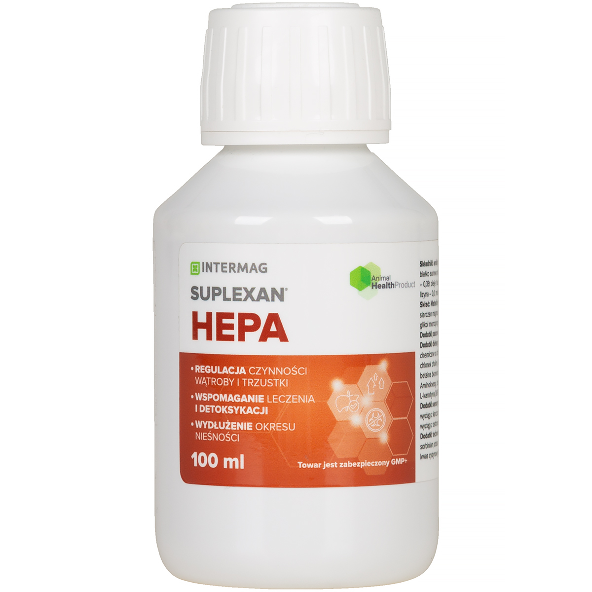 SUPLEXAN HEPA na wątrobę dla drobiu 100 ml