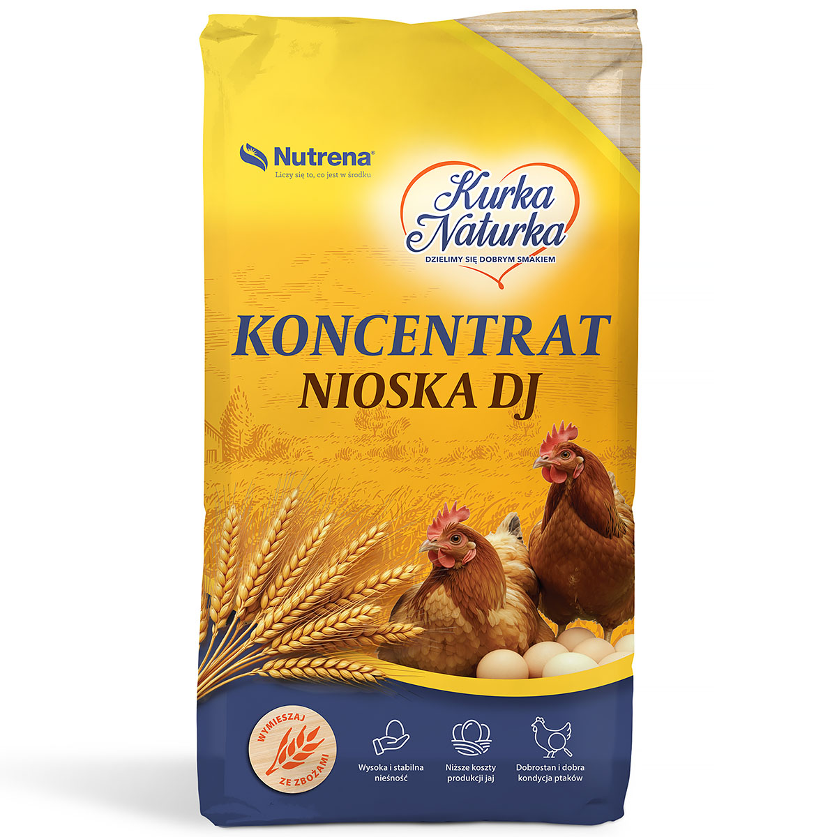 Koncentrat Nioska 25% do paszy dla kur DJ 25 kg