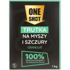 ONE SHOT 1 kg silna trutka na myszy i szczury w granulacie