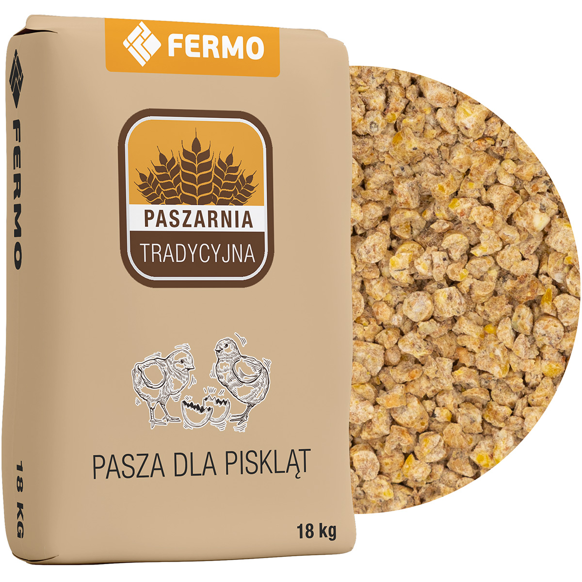 Pasza dla piskląt Paszarnia Tradycyjna kruszonka 20 kg