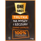 ONE SHOT 1 kg trutka na myszy i szczury zatrute ziarno