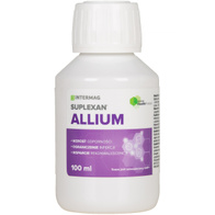 Suplexan ALLIUM naturalny wyciąg czosnku dla kur, trzody na odporność i przeziębienie 100 ml