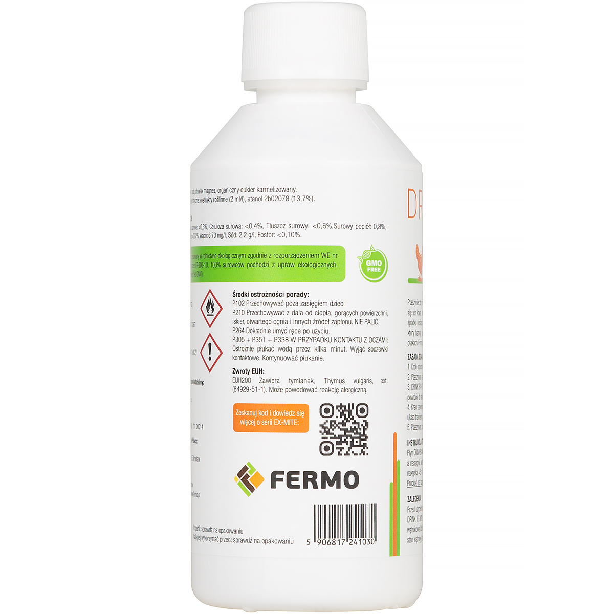 DRINK EX-MITE 250 ml preparat do zwalczania ptaszyńca kurzego