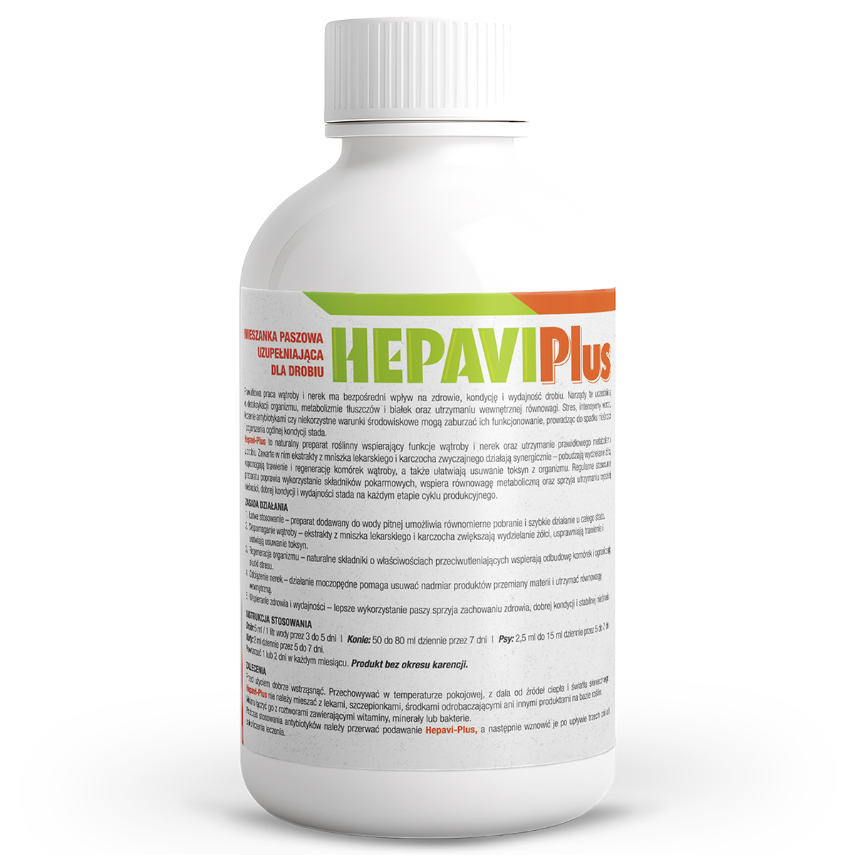 HEPAVI-PLUS 250 ml na zdrową wątrobę i poprawę kondycji u drobiu